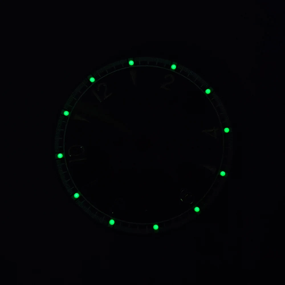 หน้าปัดนาฬิกา NH35 NH36 ขนาด 30 มม. แบบกำหนดเอง เหมาะสำหรับตัวเรือนนาฬิกา SKX007 SPRD 6105 Turtle Tuna พร้อม númไขว้ NH35 ที่ตำแหน่ง 3.0/3.8/4.1H