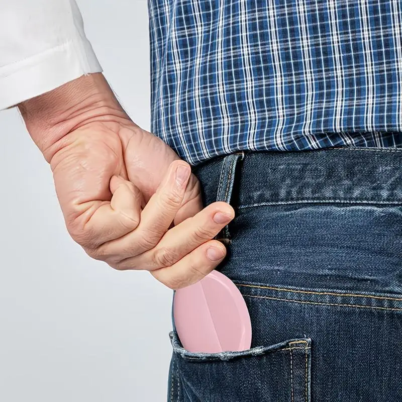 Mehrfarbige Kleine Ovale Münzbörse Kopfhörer-Aufbewahrungstasche Mit Schlüsselanhänger Tragbare Reise-Kleingeldbörse Für Den Täglichen Gebrauch – Detail 10