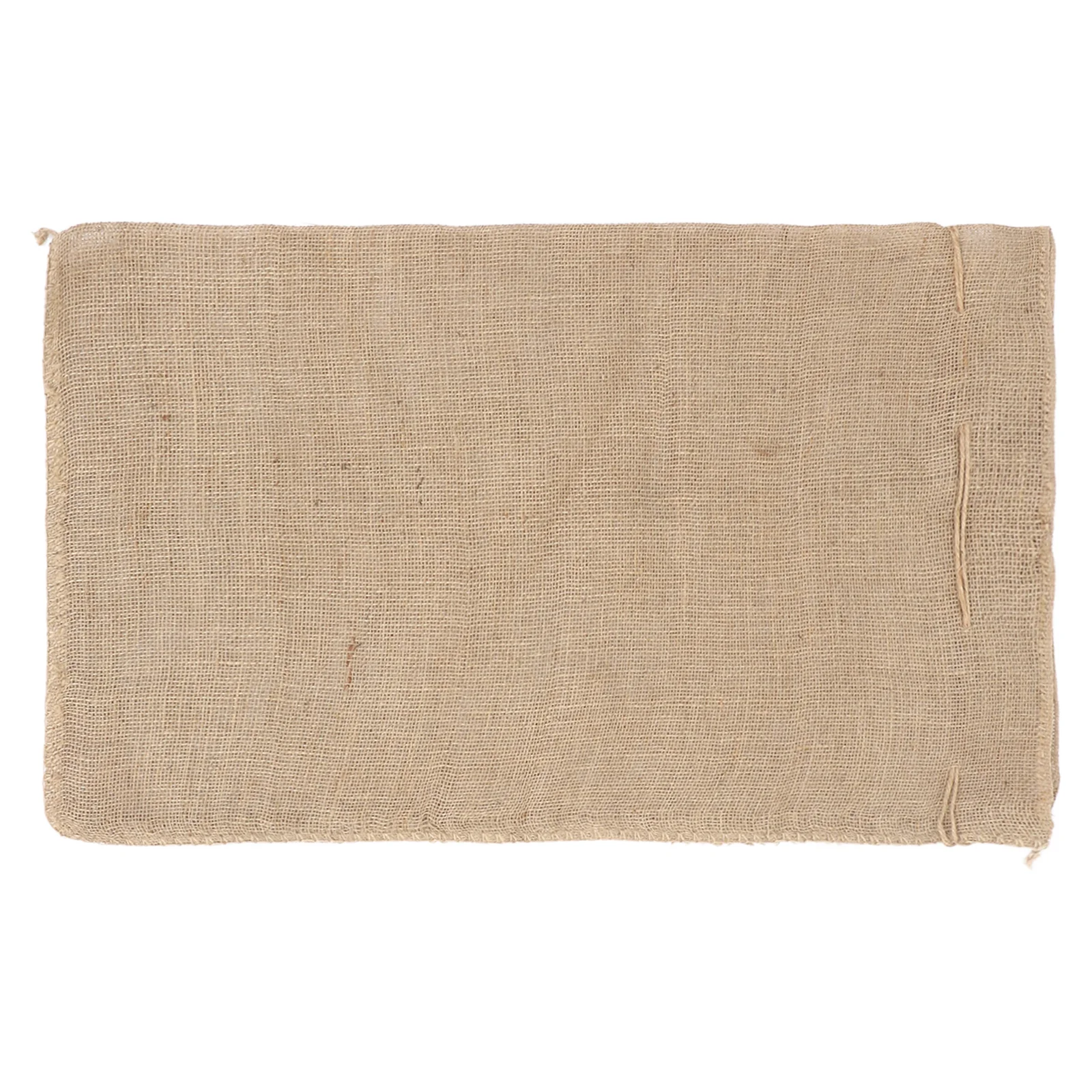 

2Pcs Burlap Winter Plant Protector 39.3x23.58in Drawstring Design Reusable Anti-Frost Cover for Outdoor Trees Shrubs Potted