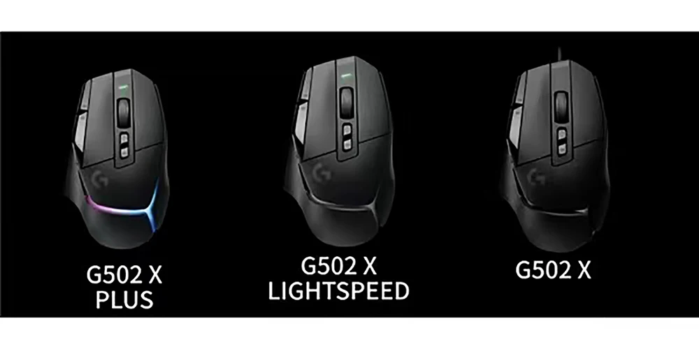 【送料無料】Logicool G502 Lightspeed Wireless Logitech G502 X PLUS Wireless Gaming Mouse RGB - Black -