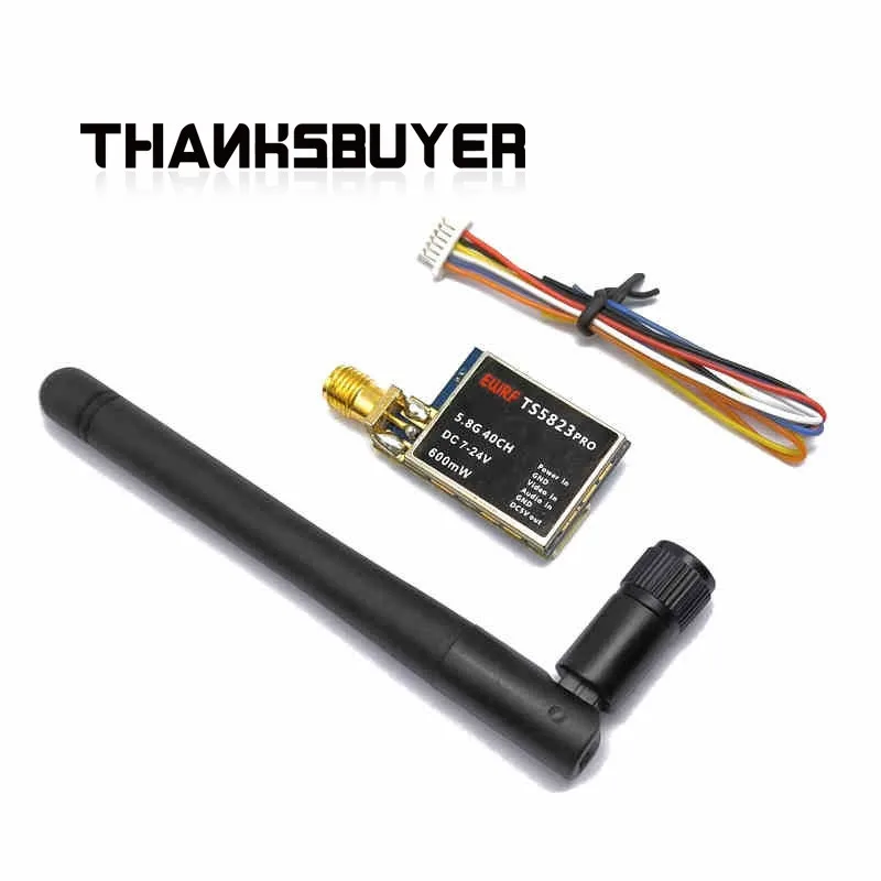 

EWRF TS5823Pro 5.8G 40CH 600mW Wireless Video Transmitter VTX Transmitter Module with 5V Output