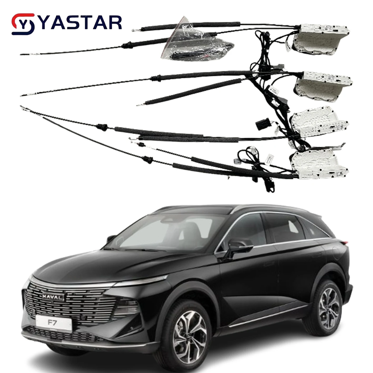 

Электрический доводчик дверей с автоматическим замком и функцией плавного закрывания для Haval F7 F7X, прямые поставки с завода