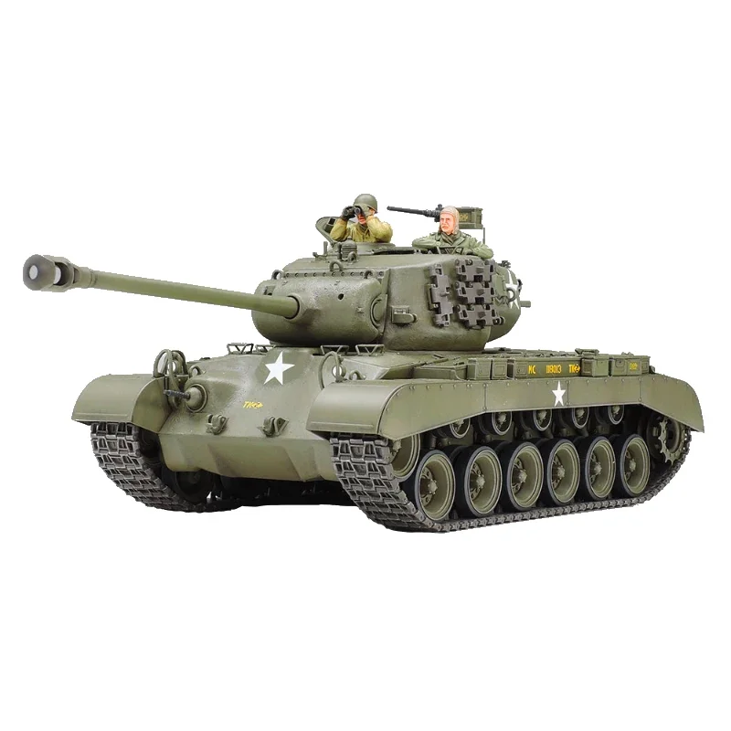طامية 35254 الولايات المتحدة دبابة متوسطة M26 بيرشينج (T26E3) 1/35 مقياس تجميع عسكري أطقم منمذجة لعبة ذاتية الصنع ، مجموعة هدية عيد ميلاد
