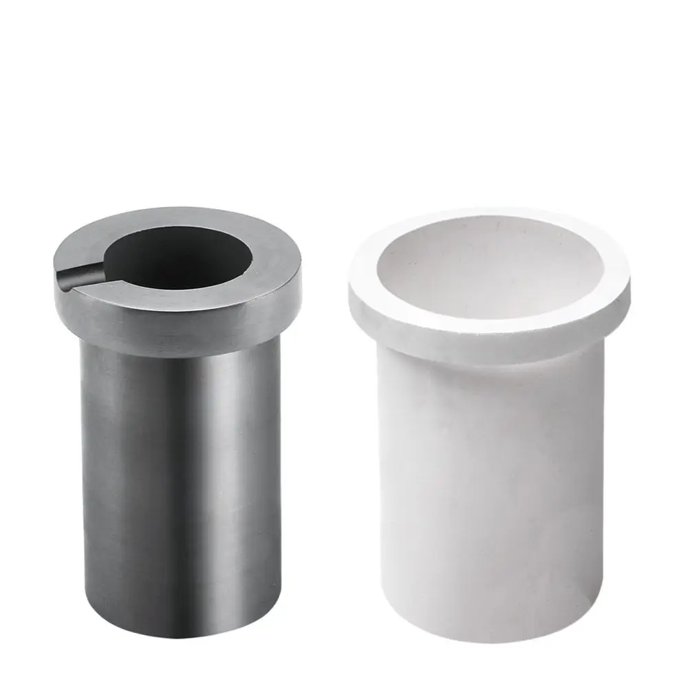 Graphite Smelting Crucible For Induction Melting Furnace Durable Casting Vessel Laboratory Gold Refining Supply Accessory