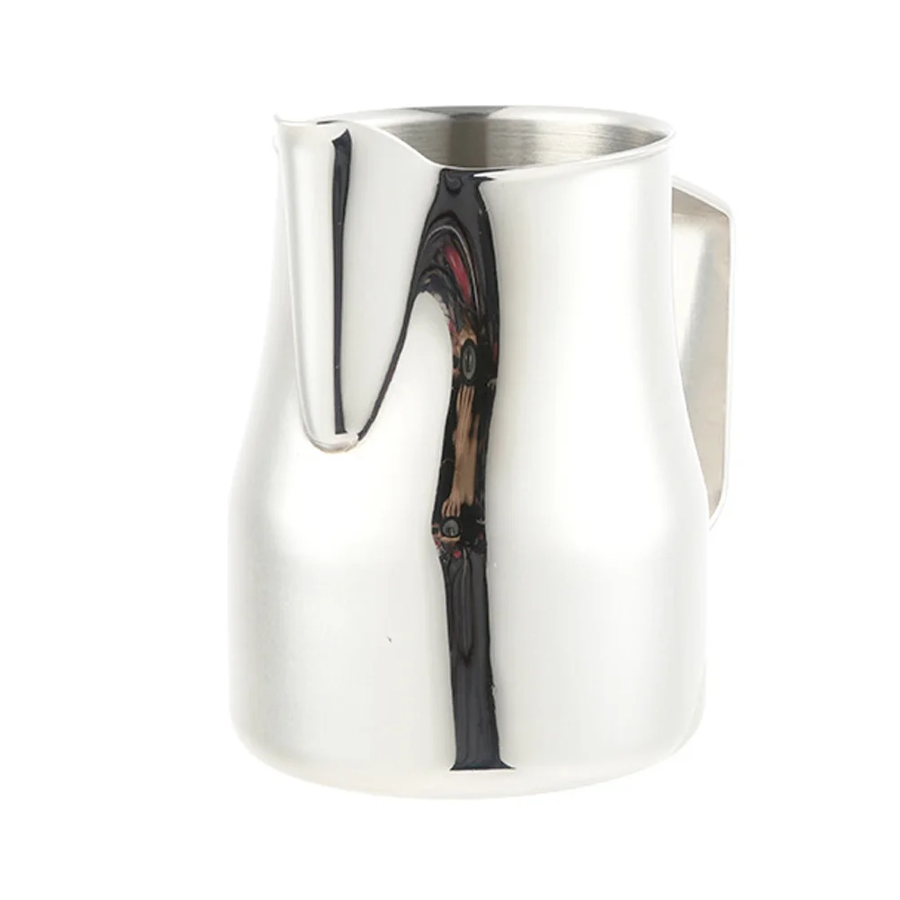 

1 pc Stainless Steel Milk Frothing Pitcher 350Ml Eagle Mouth Design Latte Art Smooth Surface Creamer Frothing Tool For