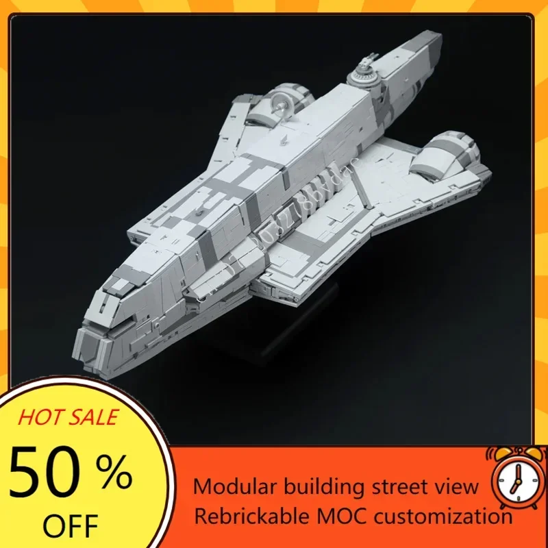 

Круизер Gozanti-Class - масштабная модель миди, космическая война, военный MOC, космический корабль, боевая модель, головоломка на заказ, архитектура, игрушки «сделай сам», подарки