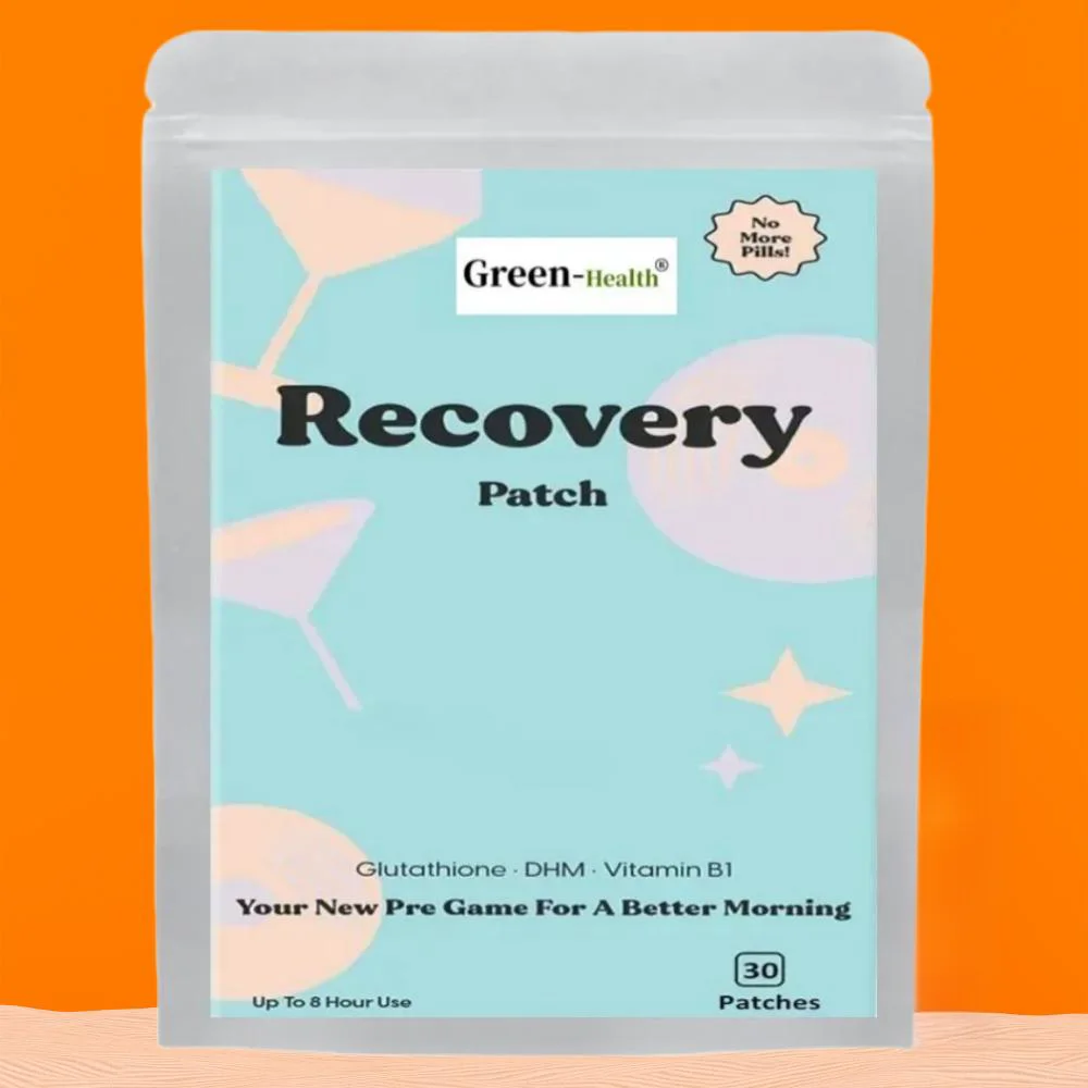 

Recovery Transdermal Patches Supports Morning After With Vitamin B1, Dhm, Glutathione 30 Patches One Month Supply