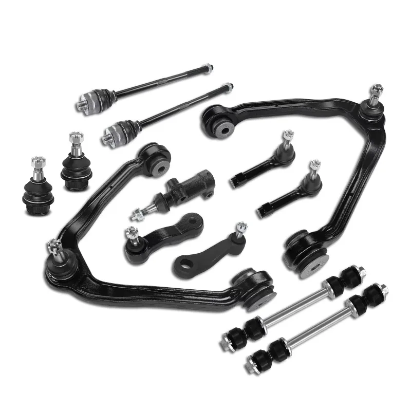 

For Front Upper Control Arm Steering Idler Pitman Arm Ball Joint Suspension Kit For Silverado Tahoe Sierra Yukon