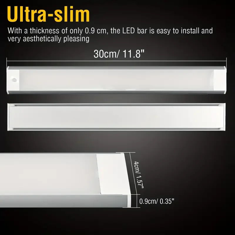 1PC 12V 24V LED Interior Light 108LED High Bright Car Reading Light Strips Bar With Switch For Trailer Truck Van Camper Boat RVs