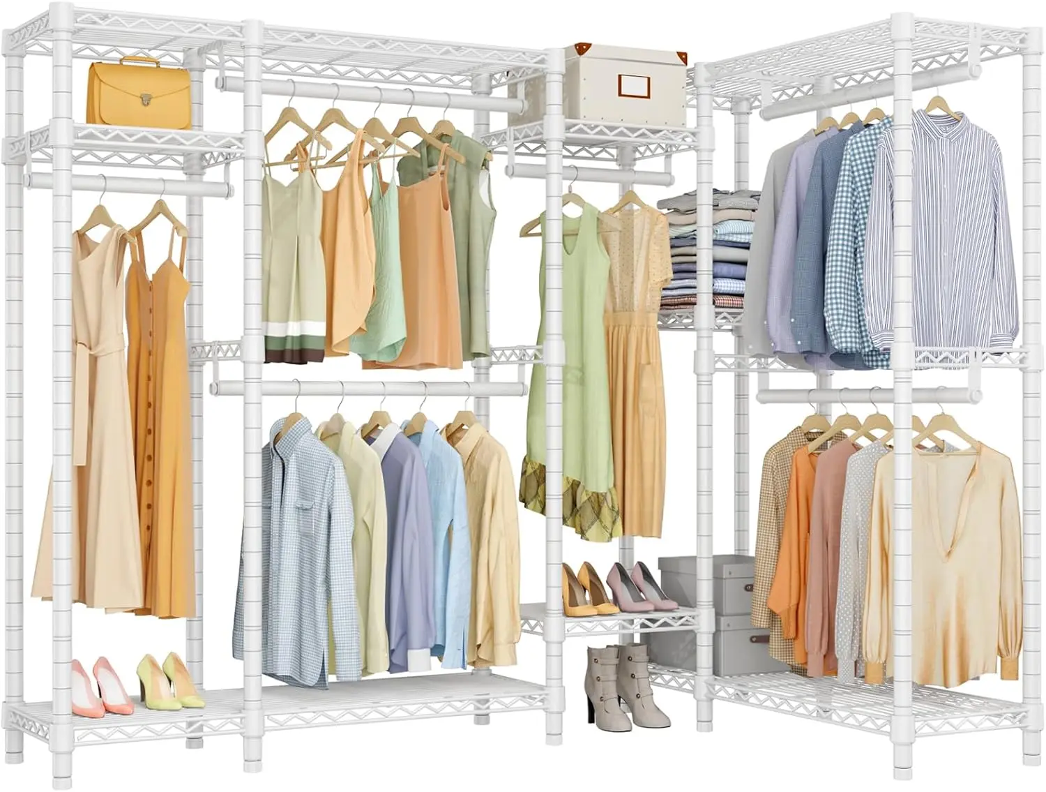 Corner Clothes Rack…