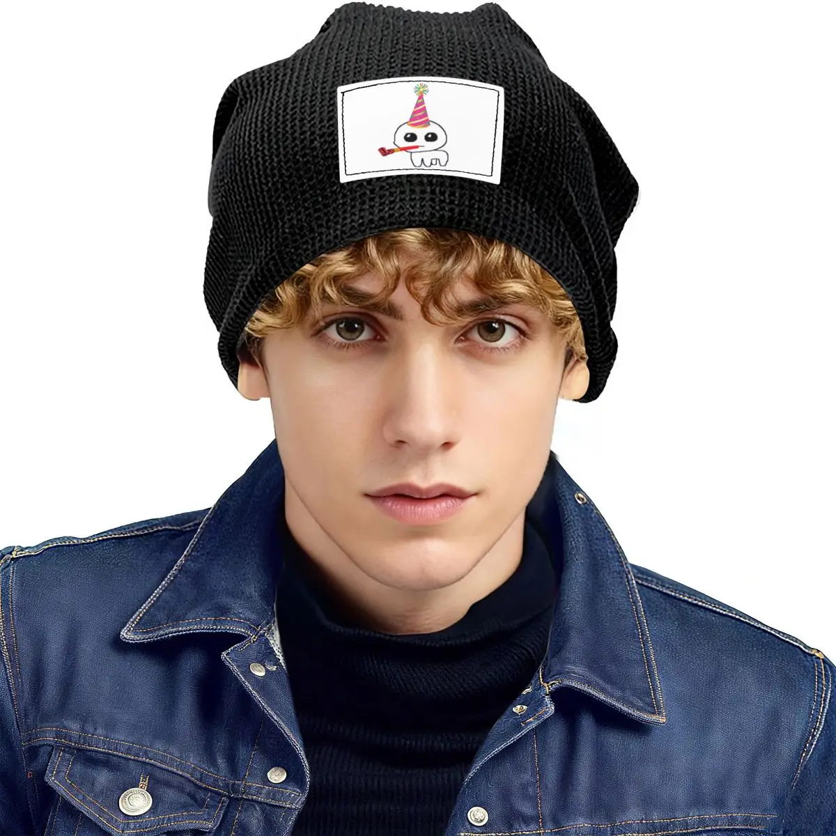 TBH Autism Creature Meme Yippee Unisex Adult Beanies Caps Fleece-Lined Bonnet Hat Warm Hip Hop Autumn Winter Skullies Hats