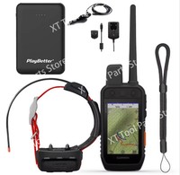 New α coefficient 200i/TT 15 Global Positioning System Dog  Bundled Handheld and Metal Collars for Pet Localization