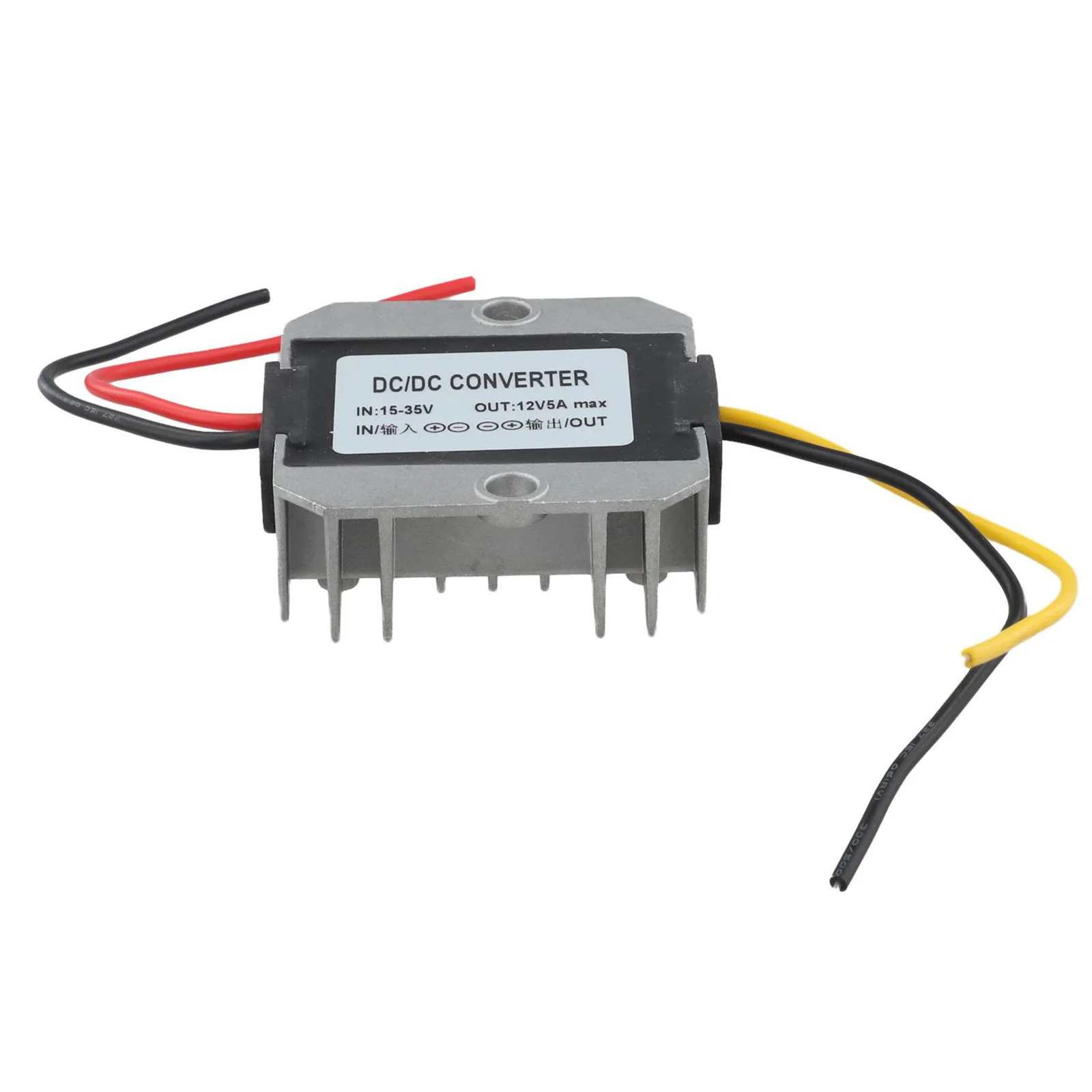 Stepdown Power Converter 12V 5A for Scooters 15V 35V Input High Efficiency with IP68 Waterproof and Safety Protections