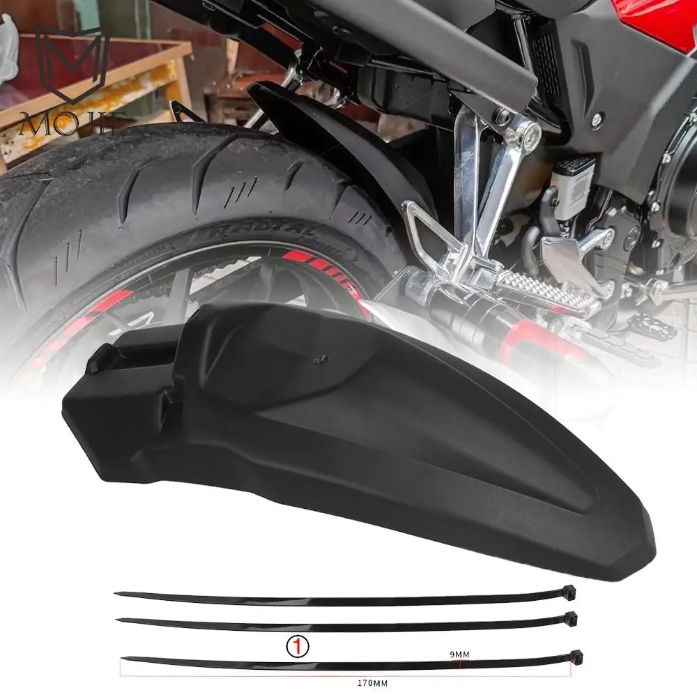 New For Honda CB750 Hornet CB 750 HORNET 2023 2024 Motorcycle ABS Rear Fender Hugger Mudguard Splash Guard Motorbike Accessories