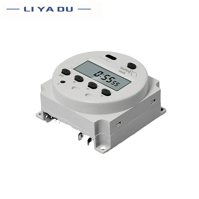 CN102A 12V/24V/110V/220V Single and double countdown micro cycle time control switch timer controller seconds control