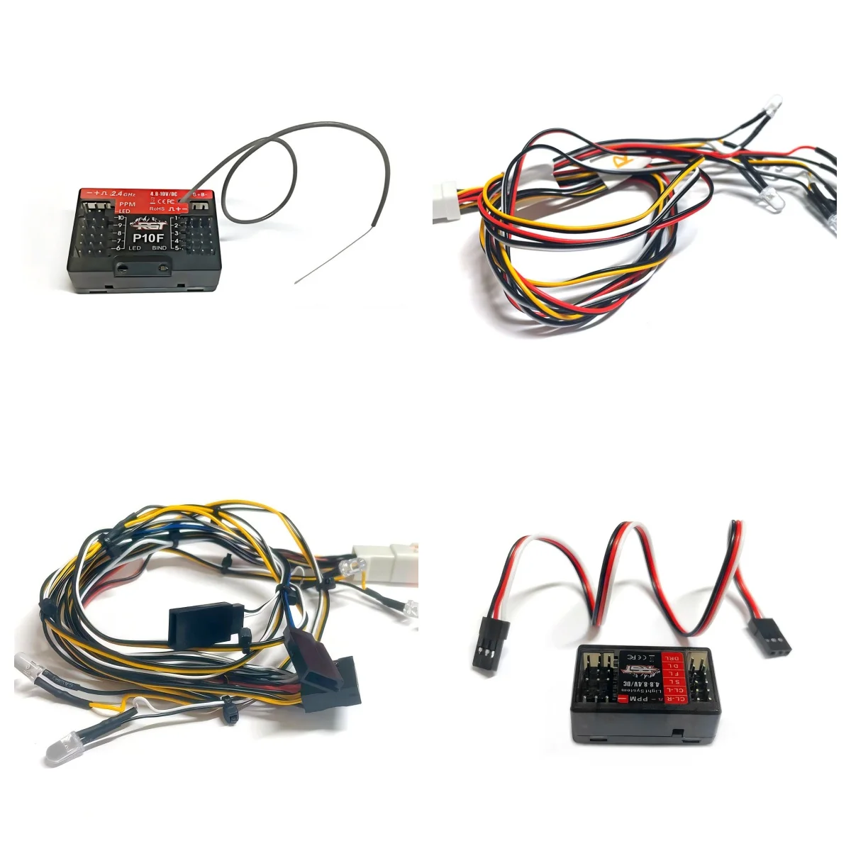 

RGT Spare Parts R87027 R87025 P10F PPM For EX86160 1/10 RC Electric Remote Control Off-road Vehicles