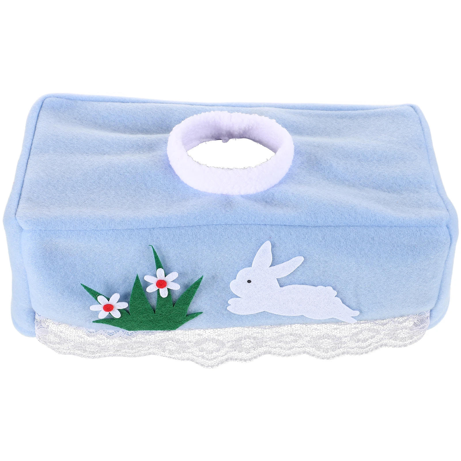 

Easter Bunny Box Cover Cute Rabbit Design Rectangular Shape Home Decor Bathroom Living Room Tissue Holder Easter Tissue Set