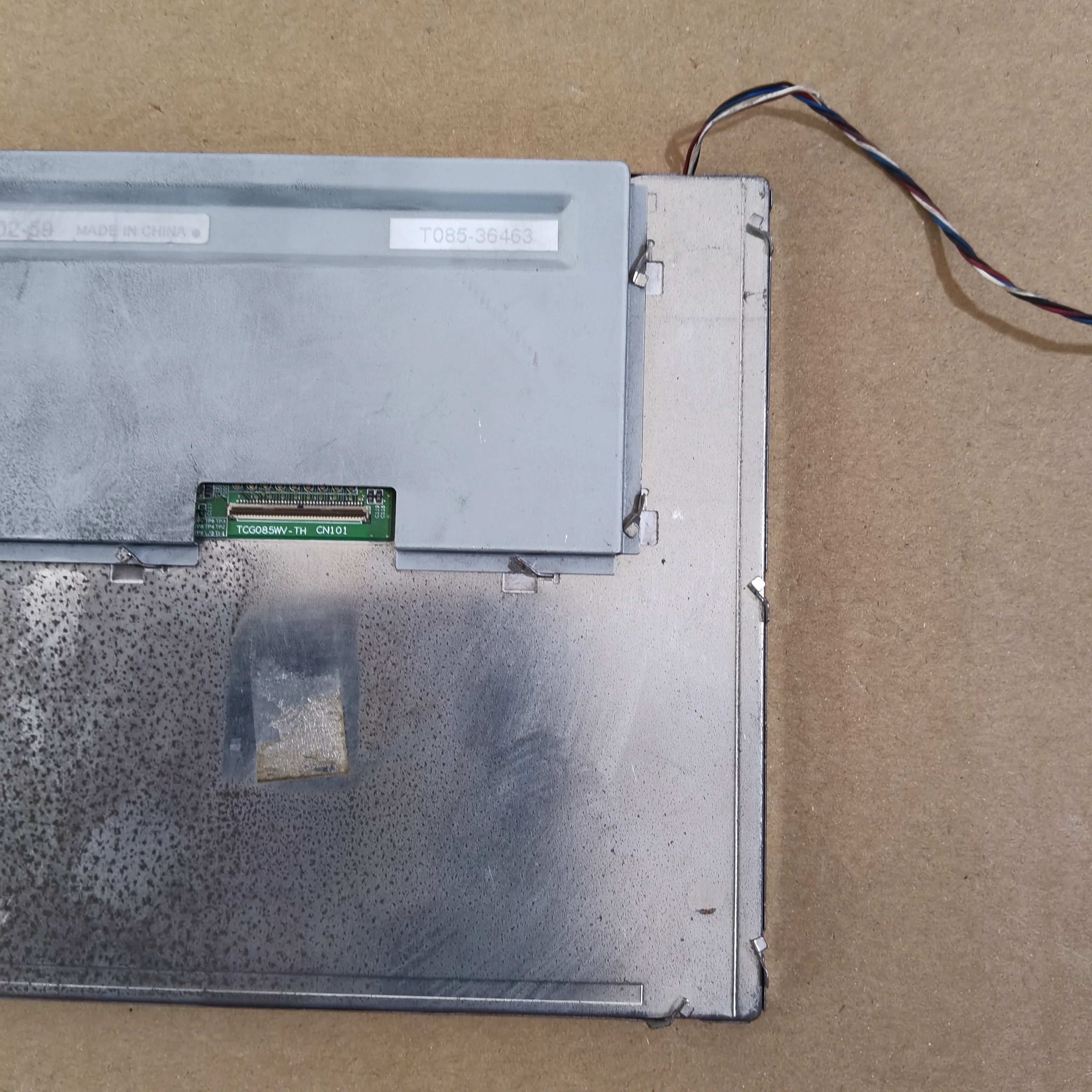 Tela LCD original, 8,5 polegadas, 800*480, TCG085WVLCB-G00