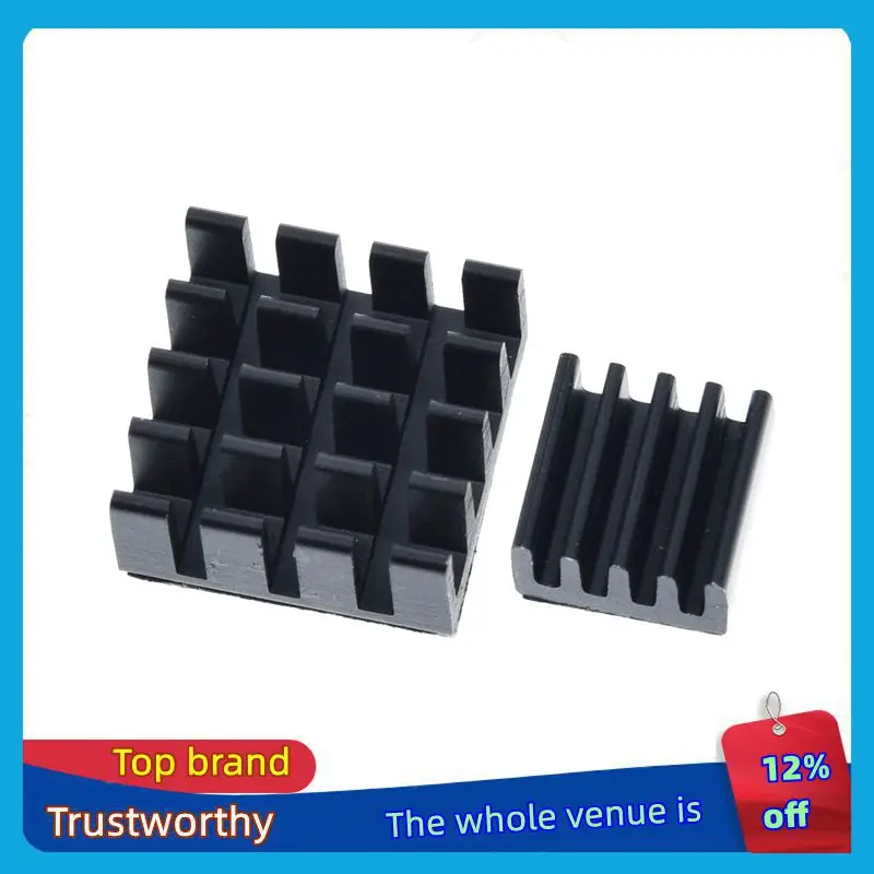 TZT 1/3set 1set=2PCS Raspberry Pie 3 Heatsink Raspberry Pi 2 Loaded Single dedicated aluminum heat sink For DIY KIT
