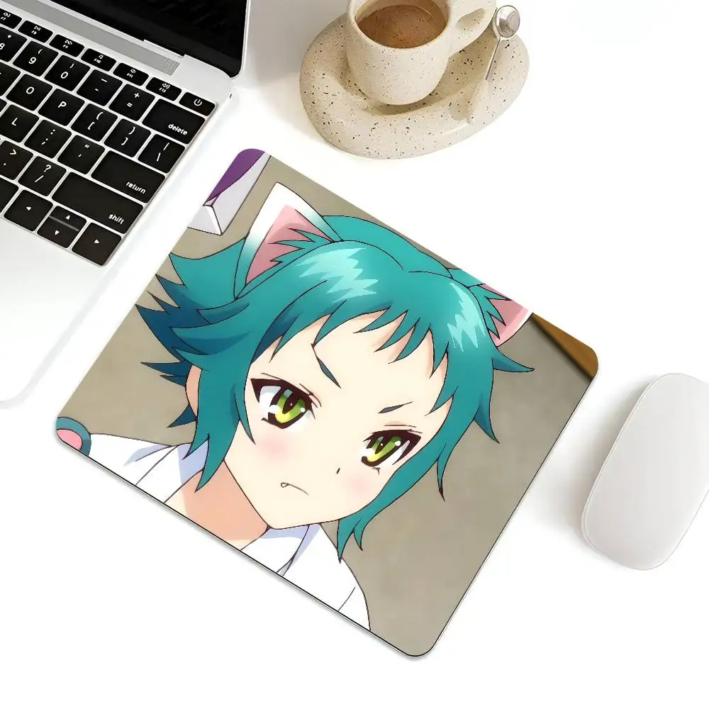 Yaya Fushiguro Anime Characters Mousepad Small LockEdge Mouse Pad For Gamers Computer Desk Pad Rectangular Anti-slip Rubber