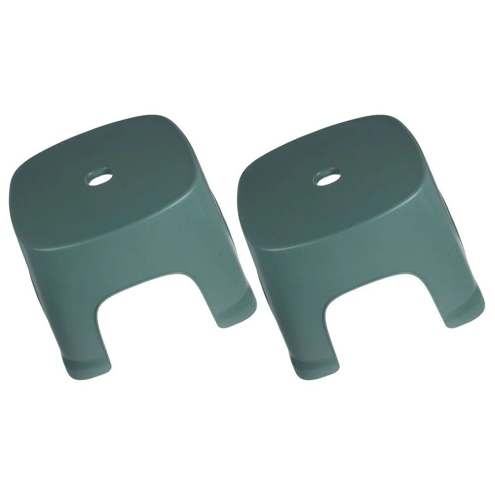 2 Pcs Low Stool Toddler Bathroom Step for Feet Collapsible Poo Kids Stools Stool Pvc