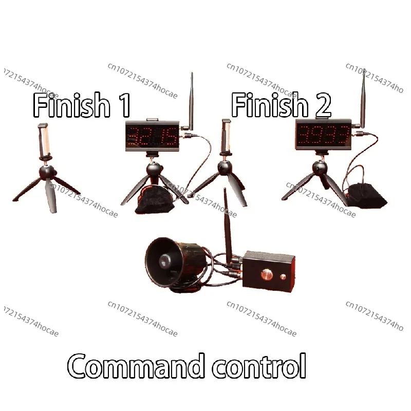 

Wireless Laser Timer Suitable for Sprinting, Racing, Sports Training, Infrared Induction Precise Timing System