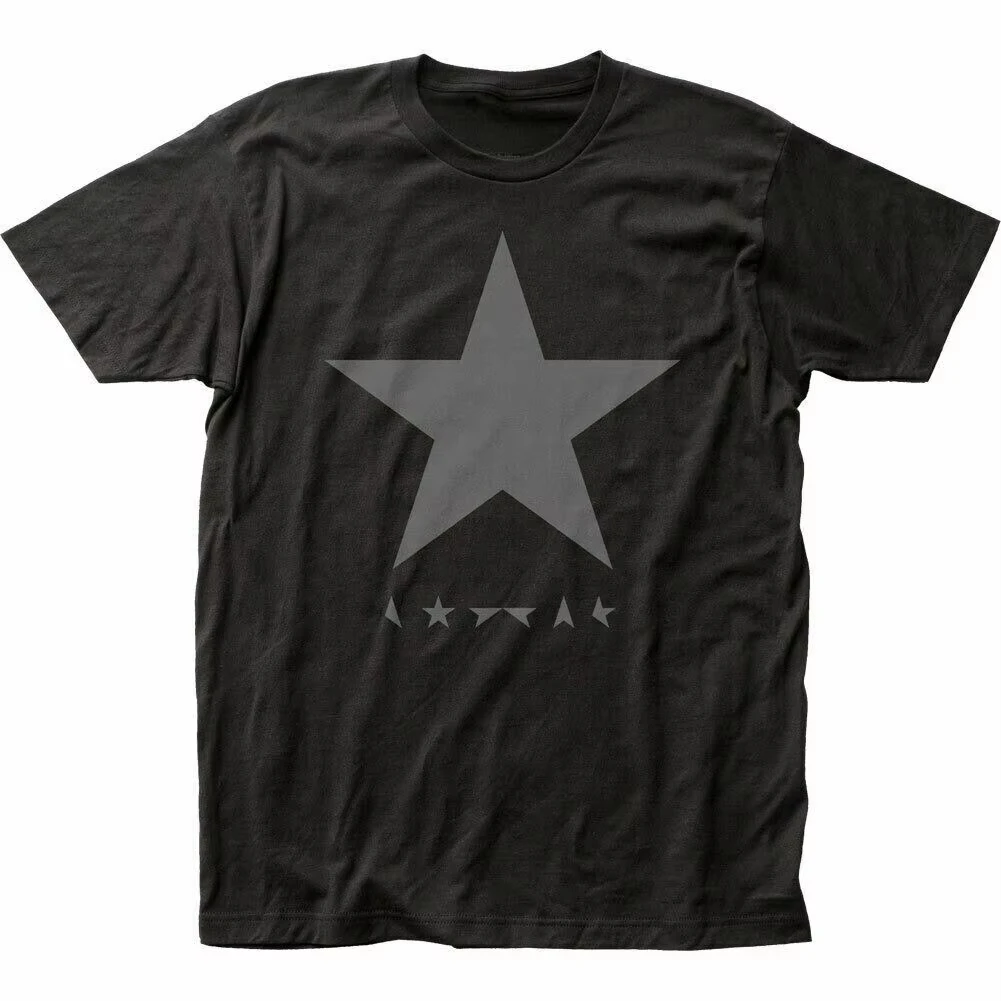 Plus Size David Bowie Blackstar Rock N Roll Band Music Graphic Design Pattern Printed T-shirt For Women  Short Sleeve Loose Top