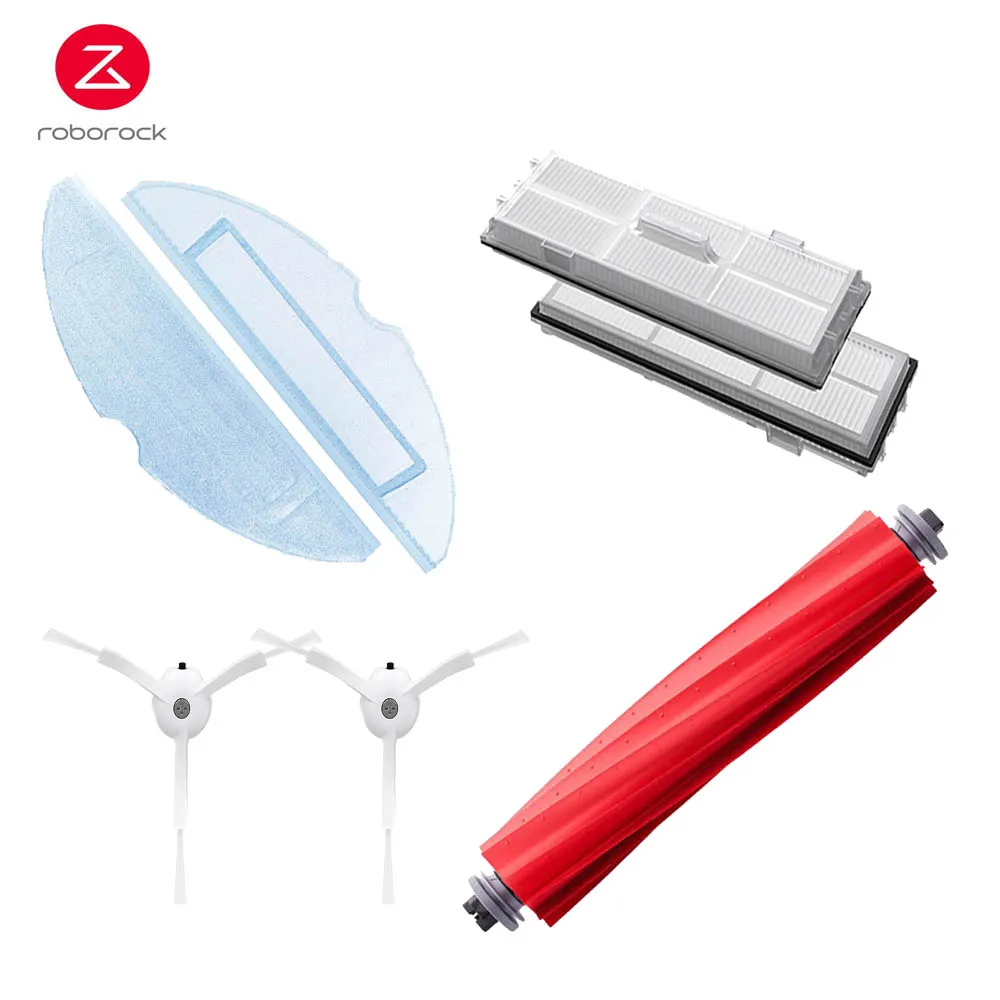Originele Roborock S7 Accessoire Dweil Wasbaar Filter Zijborstel Stofzak Rol Hoofdborstel Voor S7 + Robotstofzuiger Reserveonderdelen