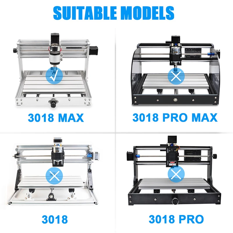 Kit de actualización CNC 3018 pro, extensión de 3018 a 3040, Compatible con 3018 CNC Pro Max, fresadora de grabado DIY