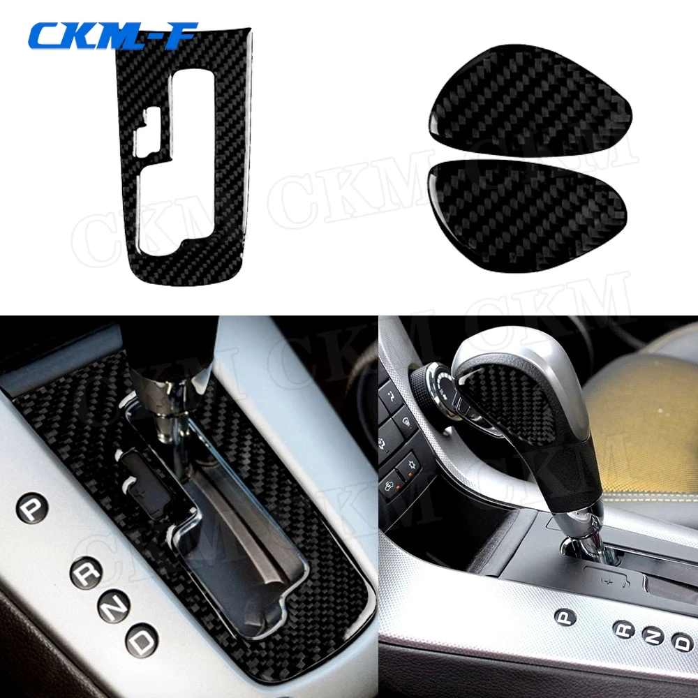 

Carbon Fiber Car Gear Shift Knob Panel Trim Frame Cover Stickers For Chevrolet Cruze 2009-2015 Car Accessories