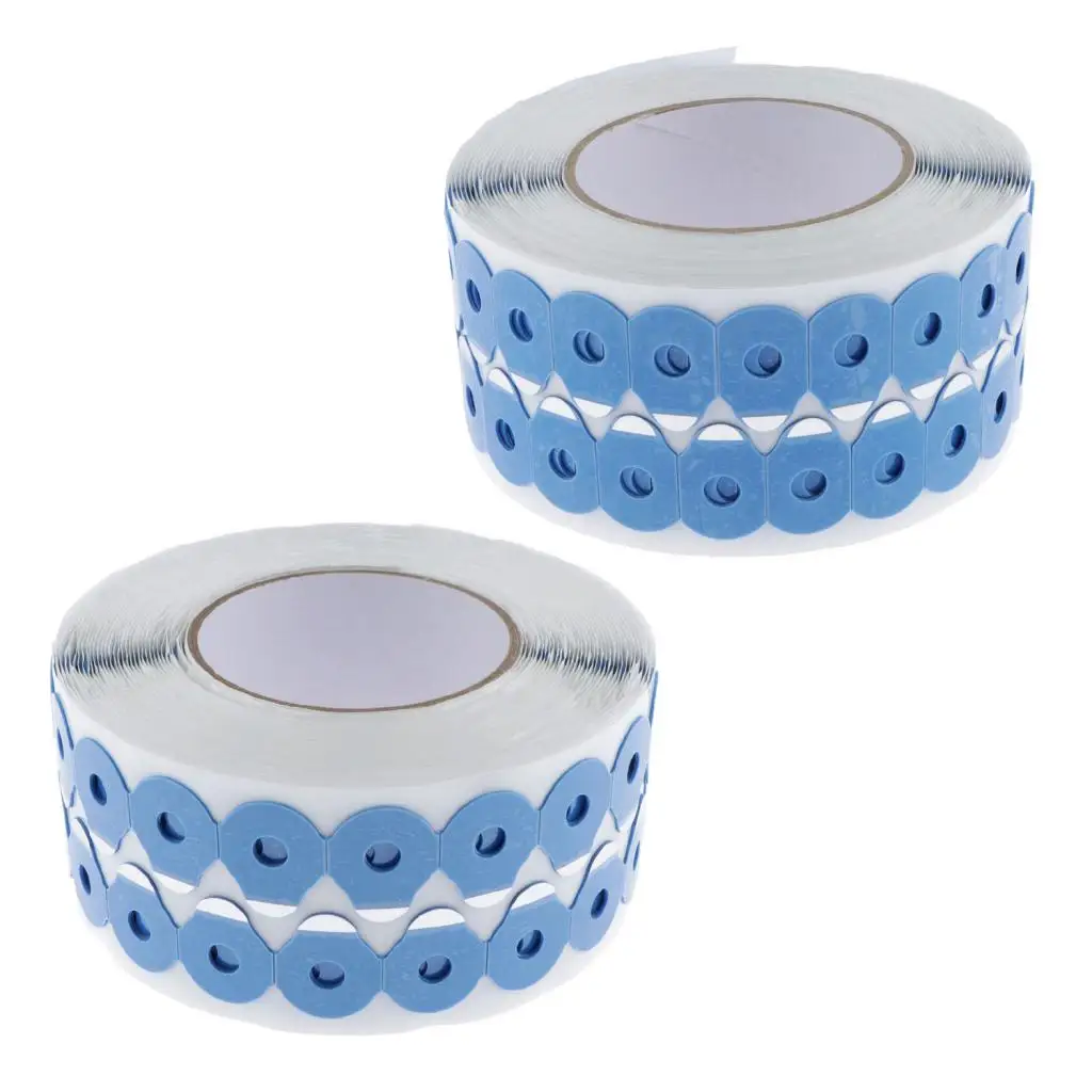 

1 roll of lens blocking, non-slip, double-sided adhesive sticker.