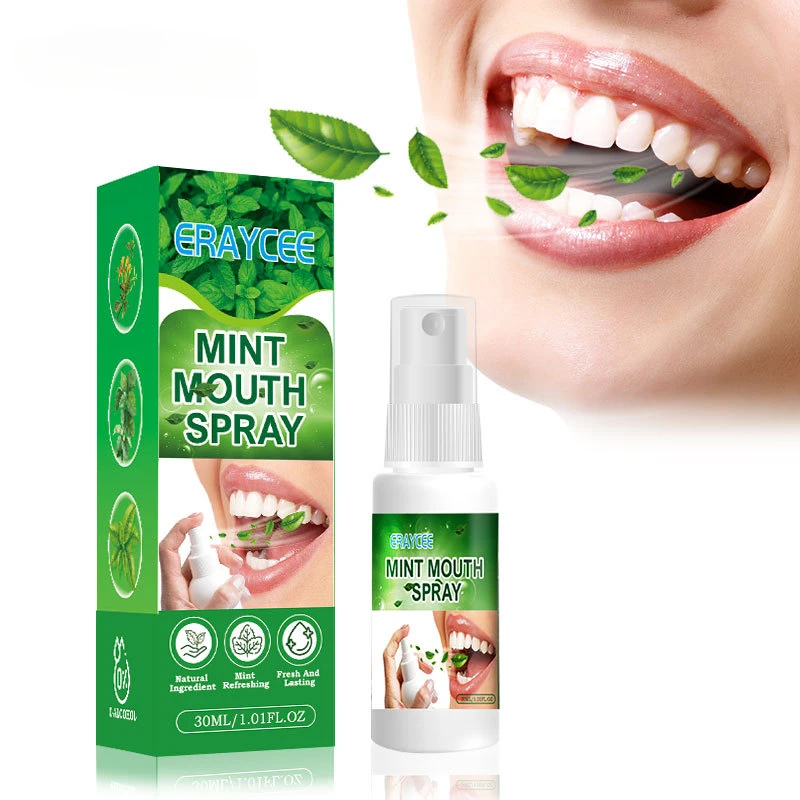 Mist Sprays Mint BreathOral Breath Spray Gentle Sugar-Free Mint Mouthwash Spray for Women Men Освежитель Для Рта Belleza Y Salud