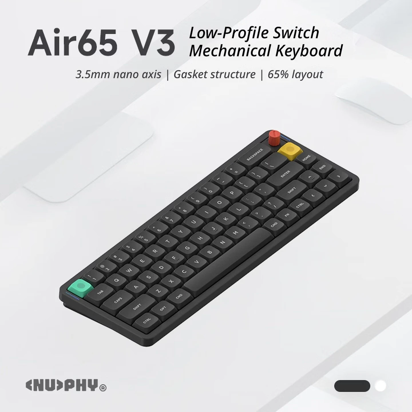 NuPhy Air65 V3 Air75 V3 Air100 V3 ワイヤレスメカニカルキーボード