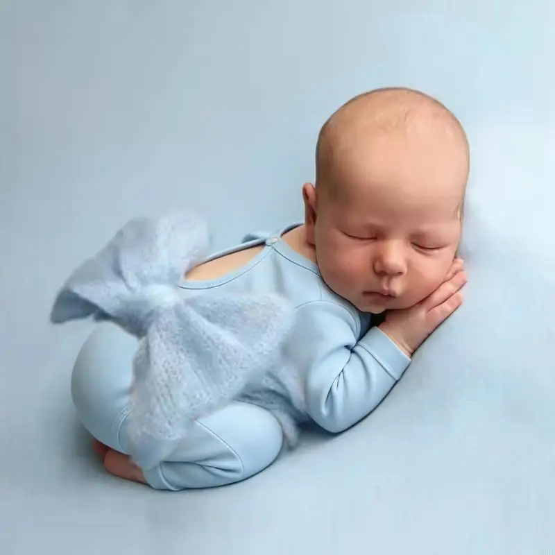 

Warm Elastic Newborn Wrap Soft Weave Baby Photography Wrap Comfortable for Professional Infant Photo Studio Meeting