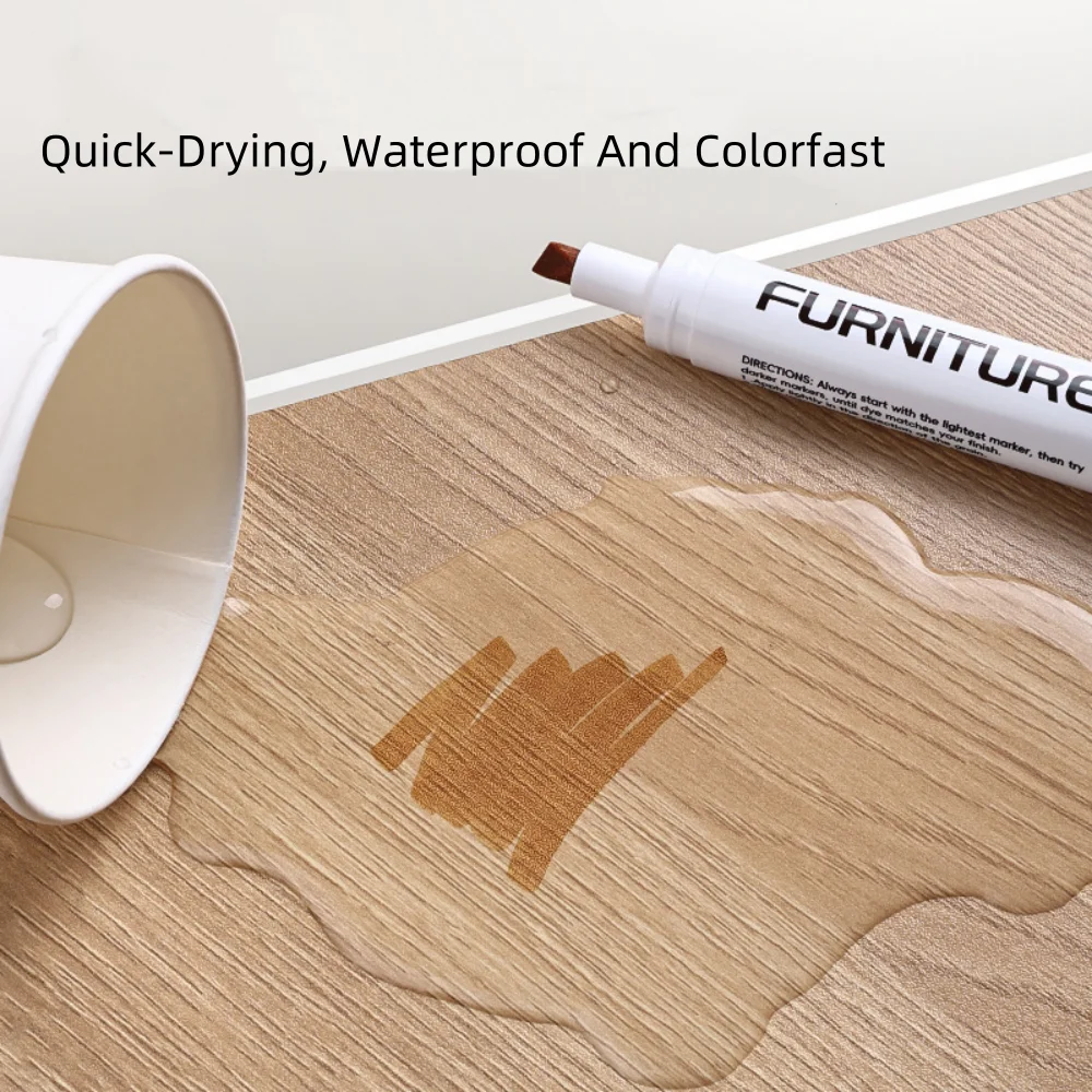 

Набор маркеров для реставрации мебели и деревянных поверхностей, 12 цветов, для маскировки царапин на деревянных полах и мебели