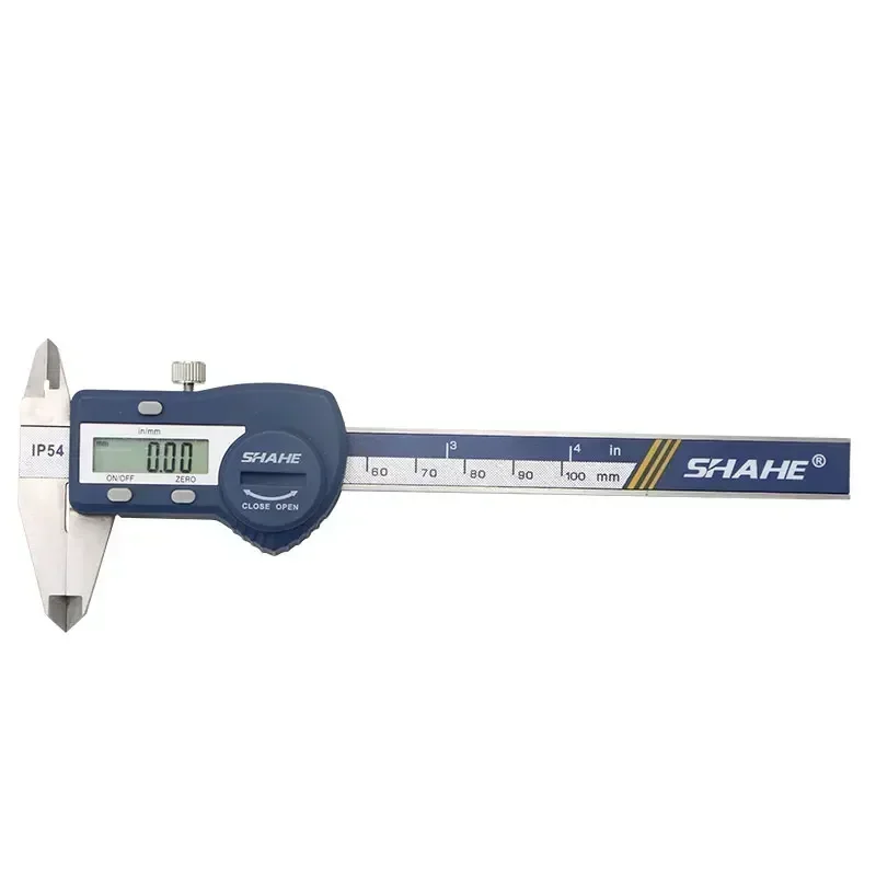 SHAHE IP54 impermeabile 100 mm 0.01mm calibro digitale in acciaio inossidabile calibro a corsoio elettronico micrometro strumento di misurazione