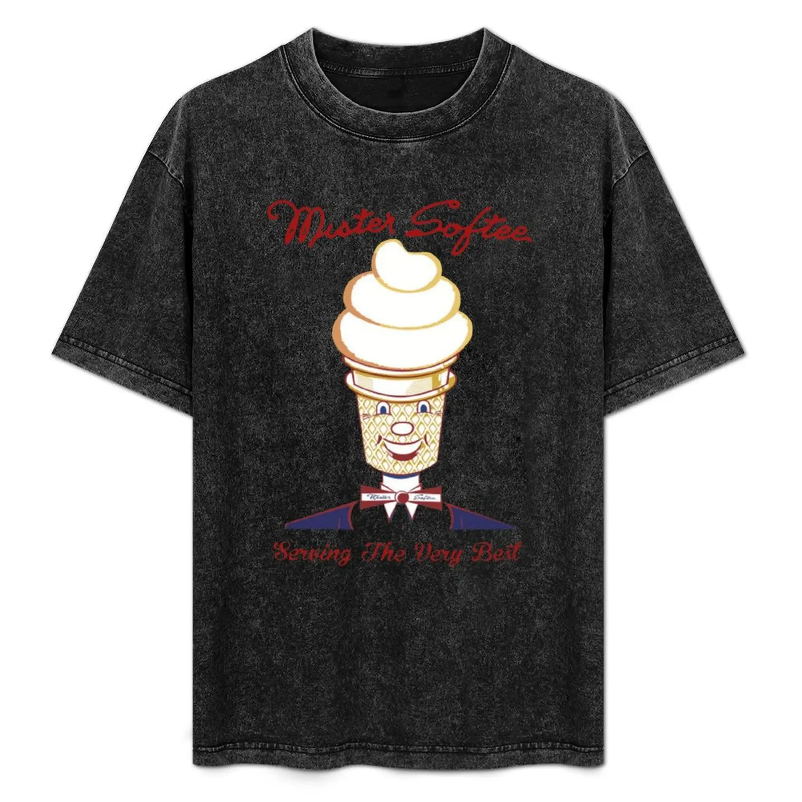 Mis.ter So.ftee Ice Cream Funny T-Shirt heavyweights oversizeds summer tops summer top t shirts for men graphic