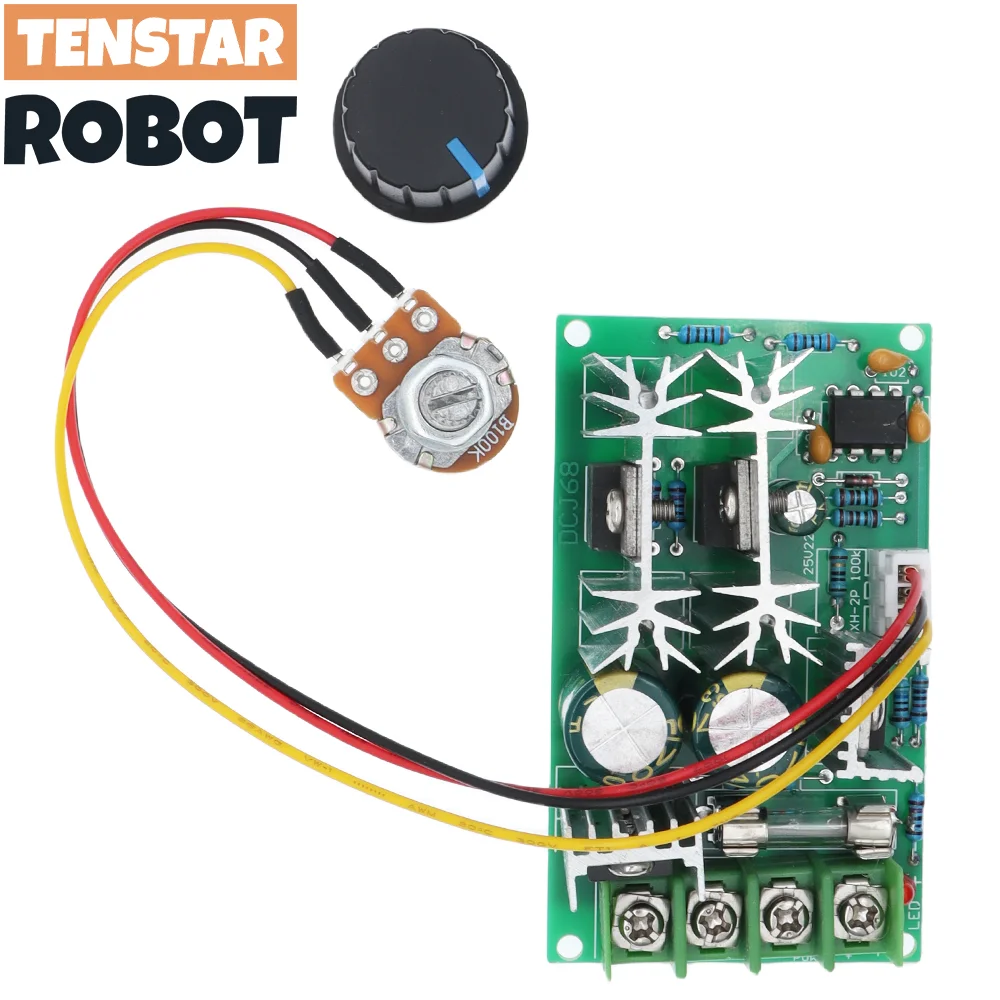 20A PWM DC10-60V Motor Speed Control Motor Speed Controller Switch Current Voltage regulator High Power Drive Module