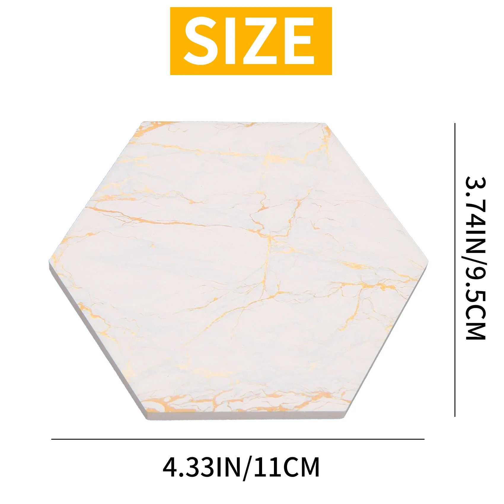 8 PC-onderzetters voor drankje - Marble Coaster Set recensie en prijs