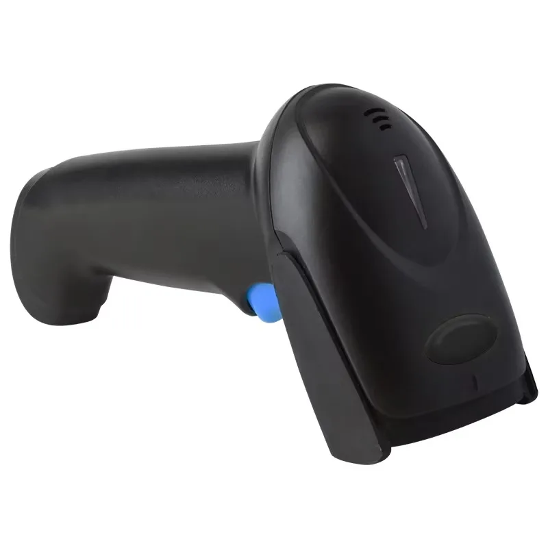 Handheld Wired 1D 2D Qr Bar Code Reader Wireless Laser Barcode Scanner for Receipt Cash Register Inventory Bank Cheque