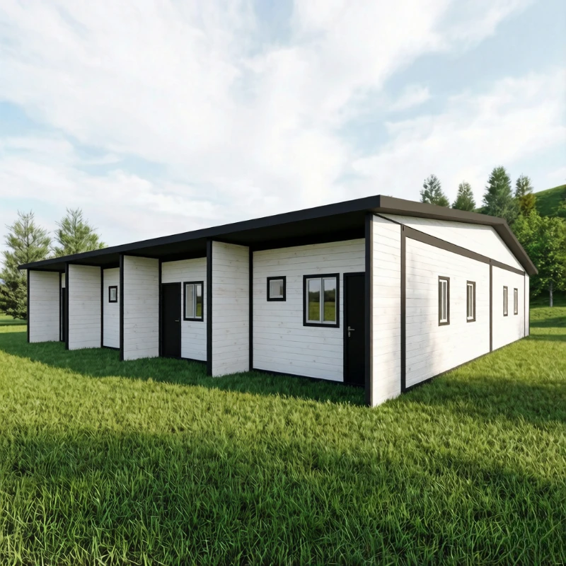 2 3 Bedroom Detachable Modular Mobile Home 20ft 40ft Steel Expandable Container House Warehouse Barn Cabins Prefab Tiny House