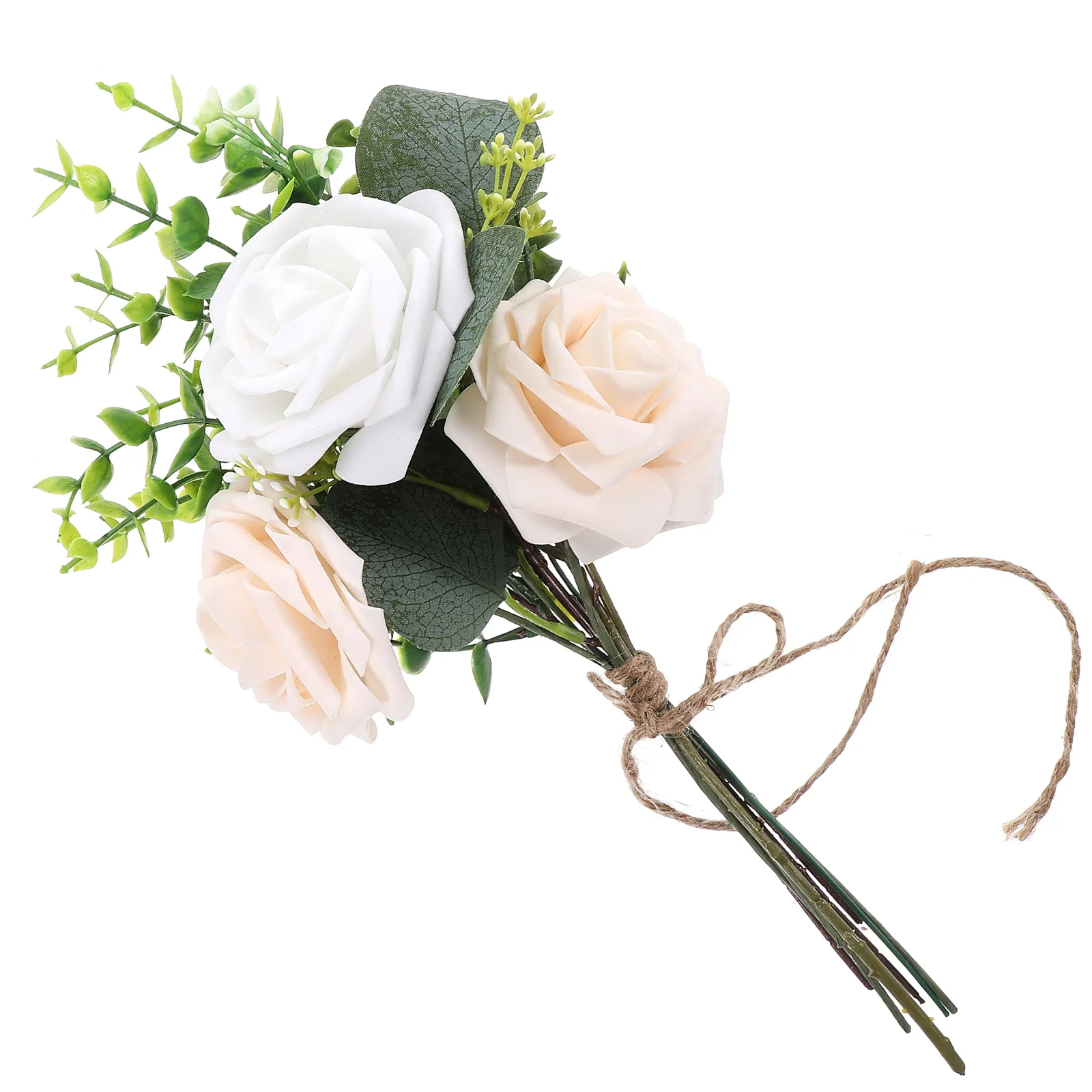 

Artificial Flower Bouquet Wedding Decor Silk Bridal Flowers Handheld 5739 Home Decoration Quinceanera Ramos