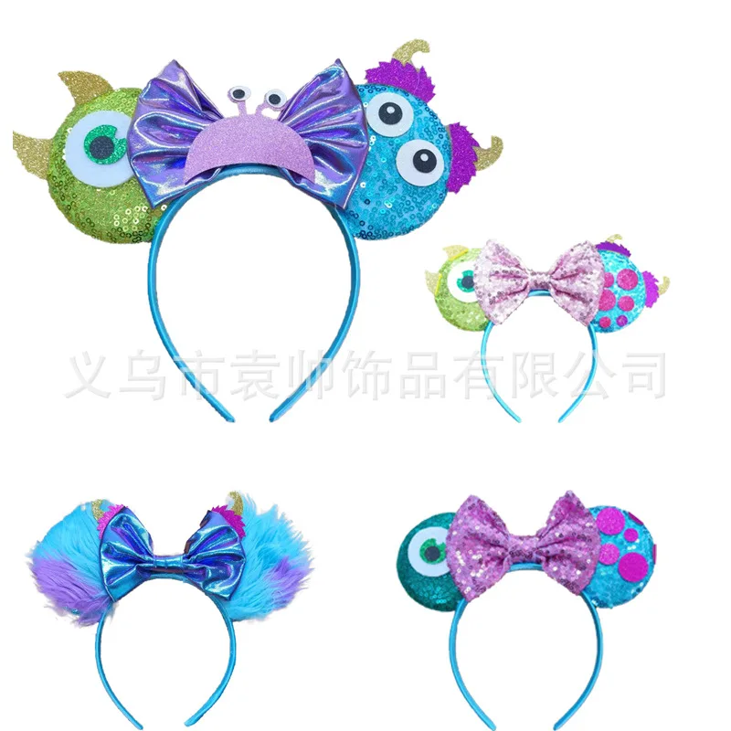 

Kawaii Disney Mickey Mouse Kids' Hairband with Character Design Mickey Mouse Role-Play Animal Headpiece Holiday Gift