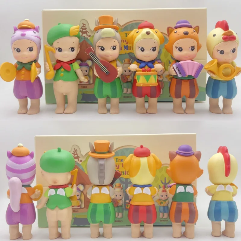 

Anime Sonny Angel Town Musicians Series Blind Box Figures Ornaments Cute Dolls Fan Mini Anime Figure Christmas Birthday Gift Toy