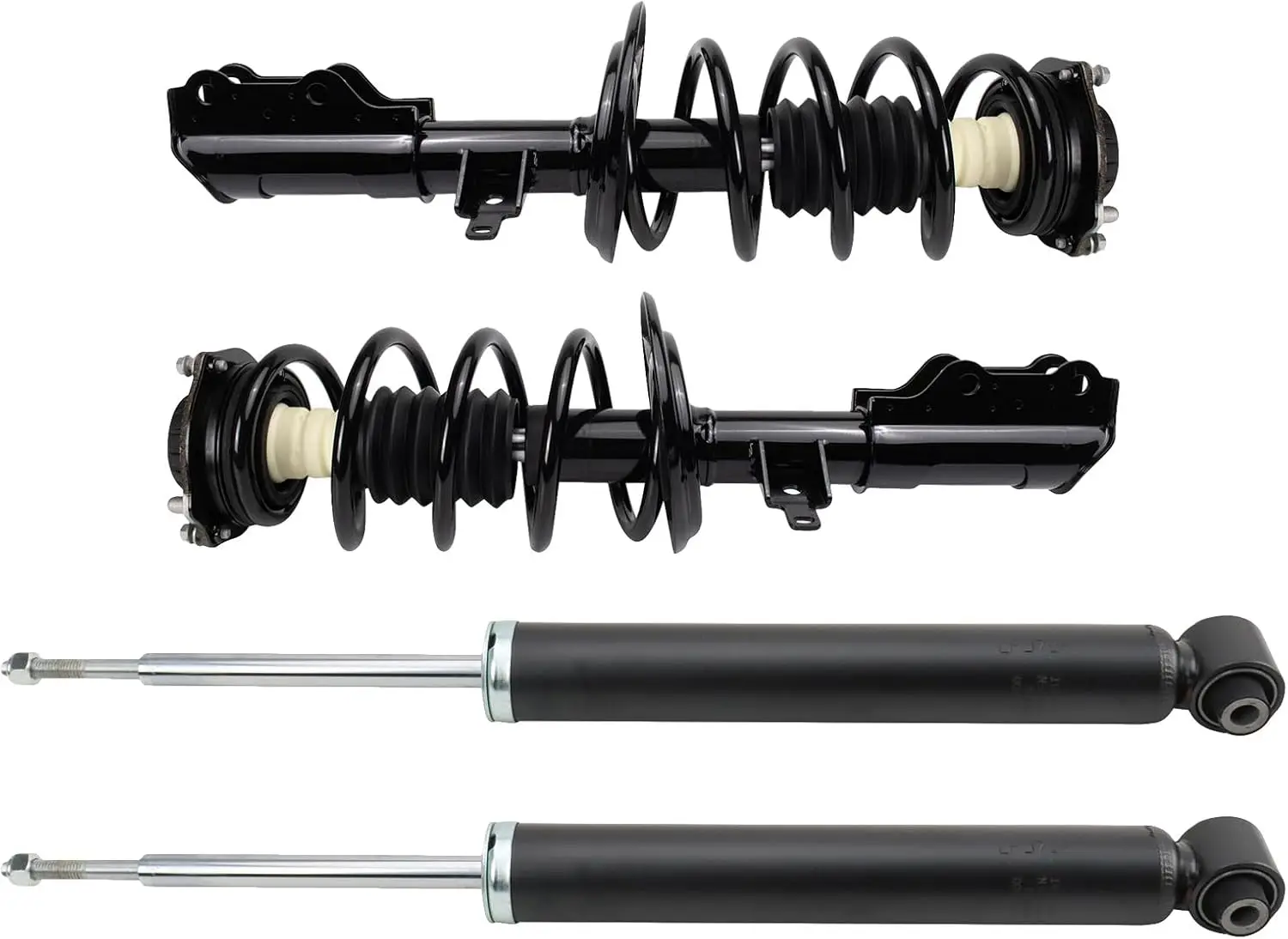 

Полный комплект передней и задней стойки и амортизатора. Полный комплект стойки и винтовой пружины в сборе, совместимый с Cadi 2017-2019 гг.