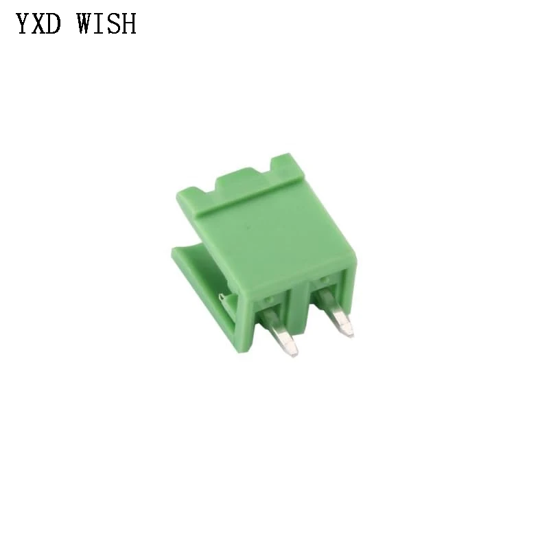 20Sets 5.08mm 2EDGK Screw Terminal Block Connector 2pin 2EDGV 5.08MM Pitch Plug + Pin Header Screw Terminals Connectors