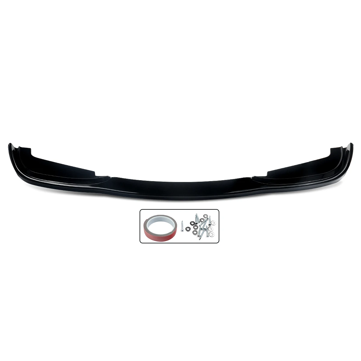 المصد الأمامي الشفاه الفاصل صالح لسيارات BMW E46 4Dr 325i 330i M Sport 2002-05 لامع أسود الجبهة الفاصل الشفاه المفسد H Style Magickit