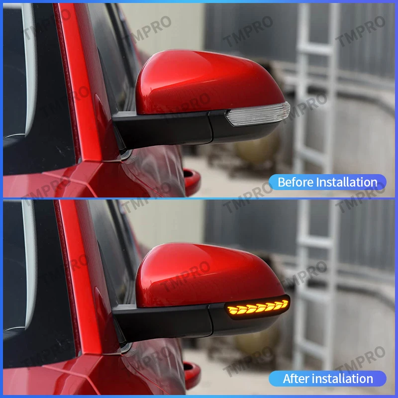 Applicable for MG ZS RX3 PRO rearview mirror turn signal side mirror indicator flashing daytime welcome light dynamic white