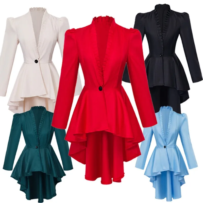 

Женская одежда в викторианском стиле эпохи Возрождения, стимпанк, средневековый смокинг, готическая винтажная одежда