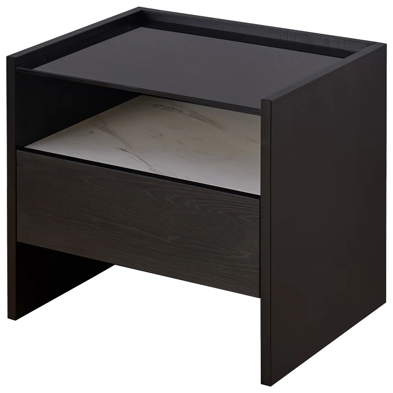 Multifunctional bedside table Modern simple bedroom bedside table Minimalist bedside storage cabinet